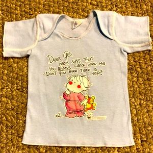 VINTAGE Dear God Kids toddler Tshirt